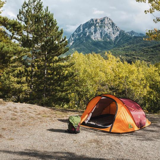 QUECHUA Палатка за къмпинг 2 seconds easy, 3-местна